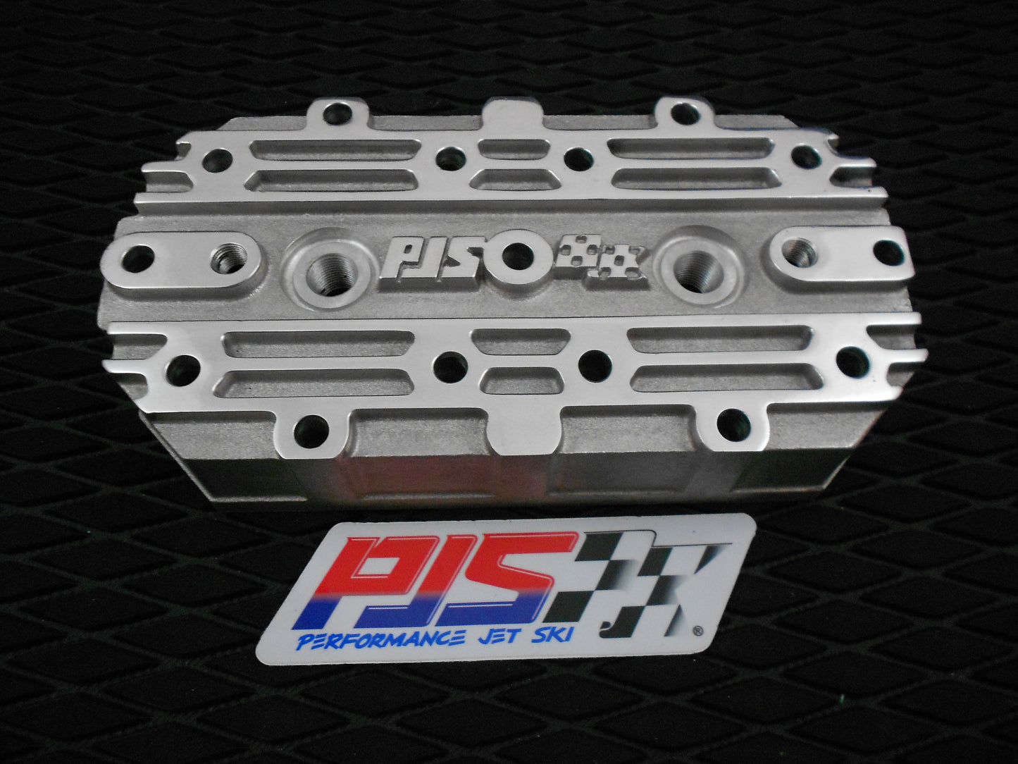 PJS High Compression Cylinder Head For 550 JS & SX Kawasaki Jetski Piston Port & Reed  Engines