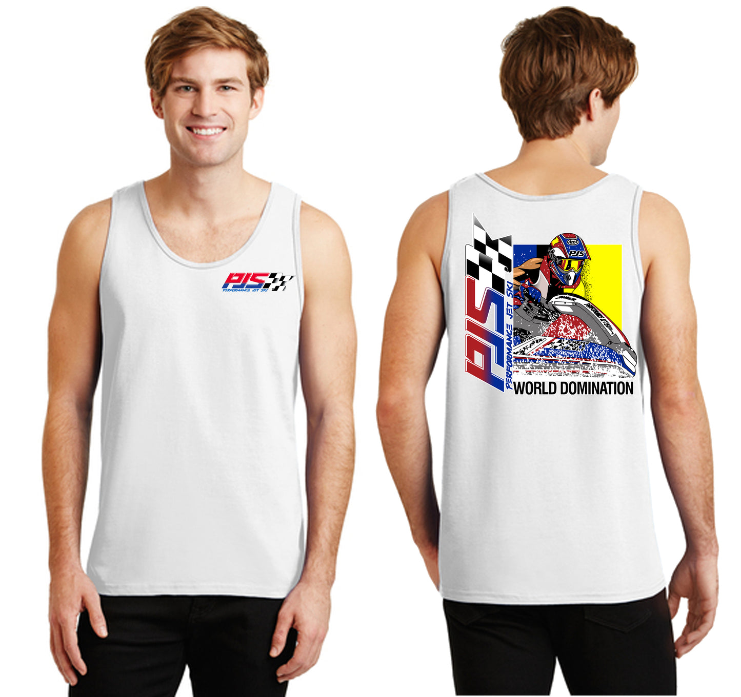 PJS " WORLD DOMINATION " 550 Tee Shirts & Tank Tops