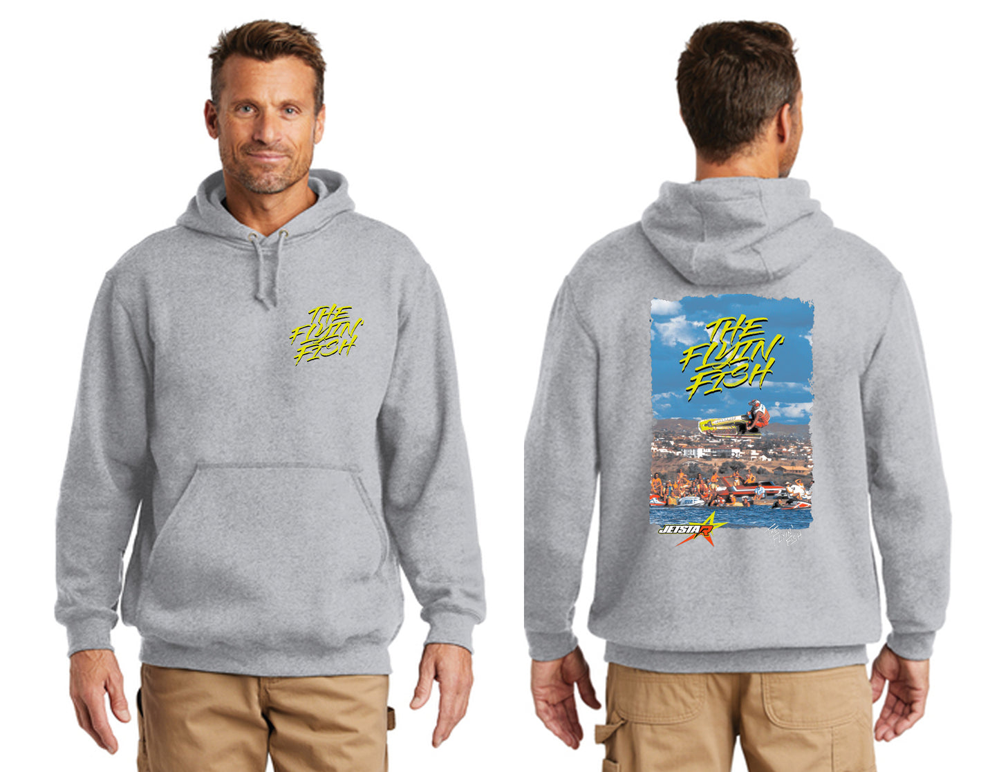 .. Chris " THE FLYIN FISH " Fischetti .. Signature Series Hoodies