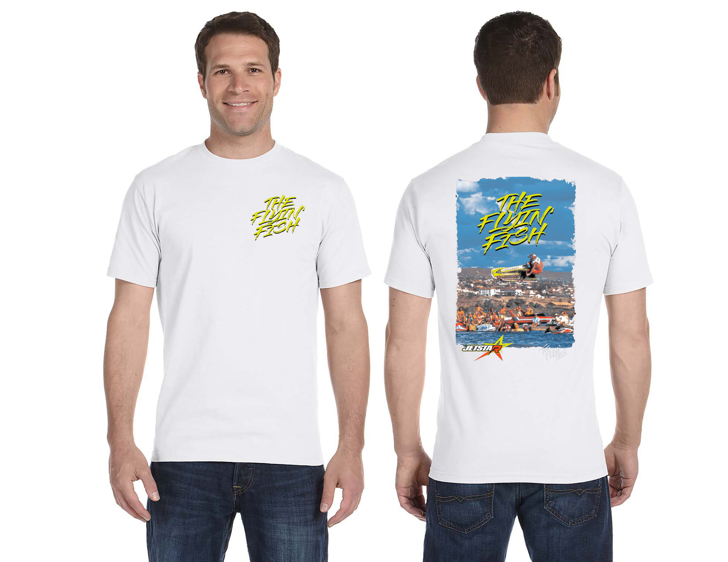 Chris " THE FLYIN FISH " Fischetti Signature Series Tee Shirts & Tank Tops