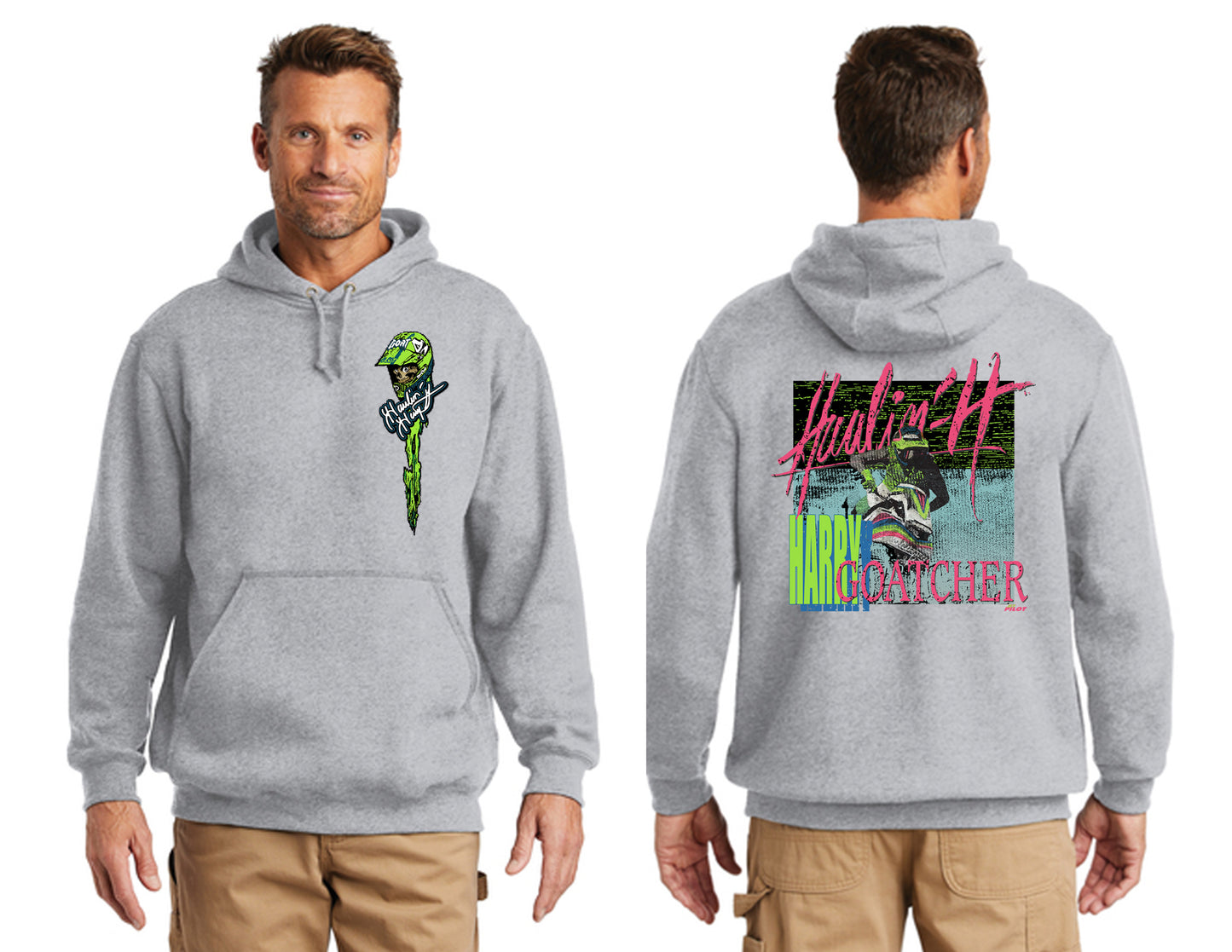 " HAULIN HARRY " GOATCHER Signature Series Hoodies