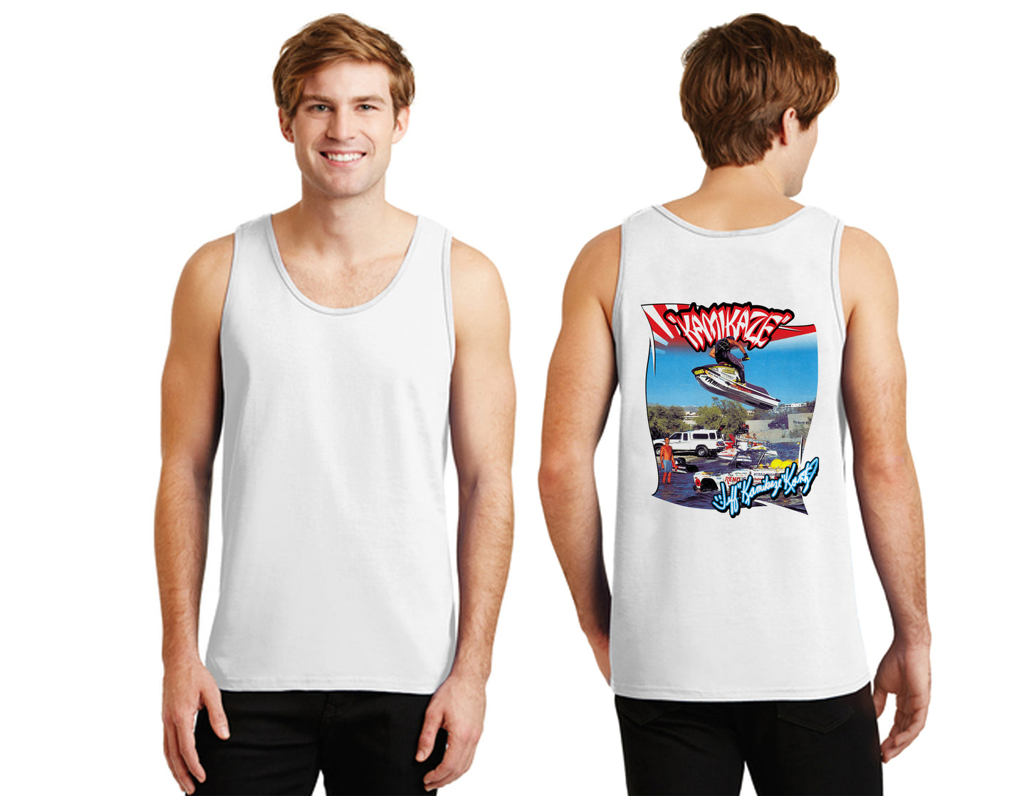 Jeff " KAMIKAZE " Kantz Signature Series Tee Shirts & Tank Tops
