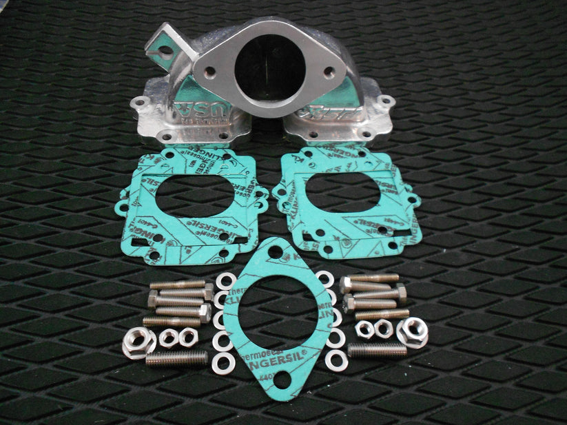 PJS / 550SX 44mm SINGLE INTAKE MANIFOLD KIT YEARS: 91-95 550 SX REED E ...