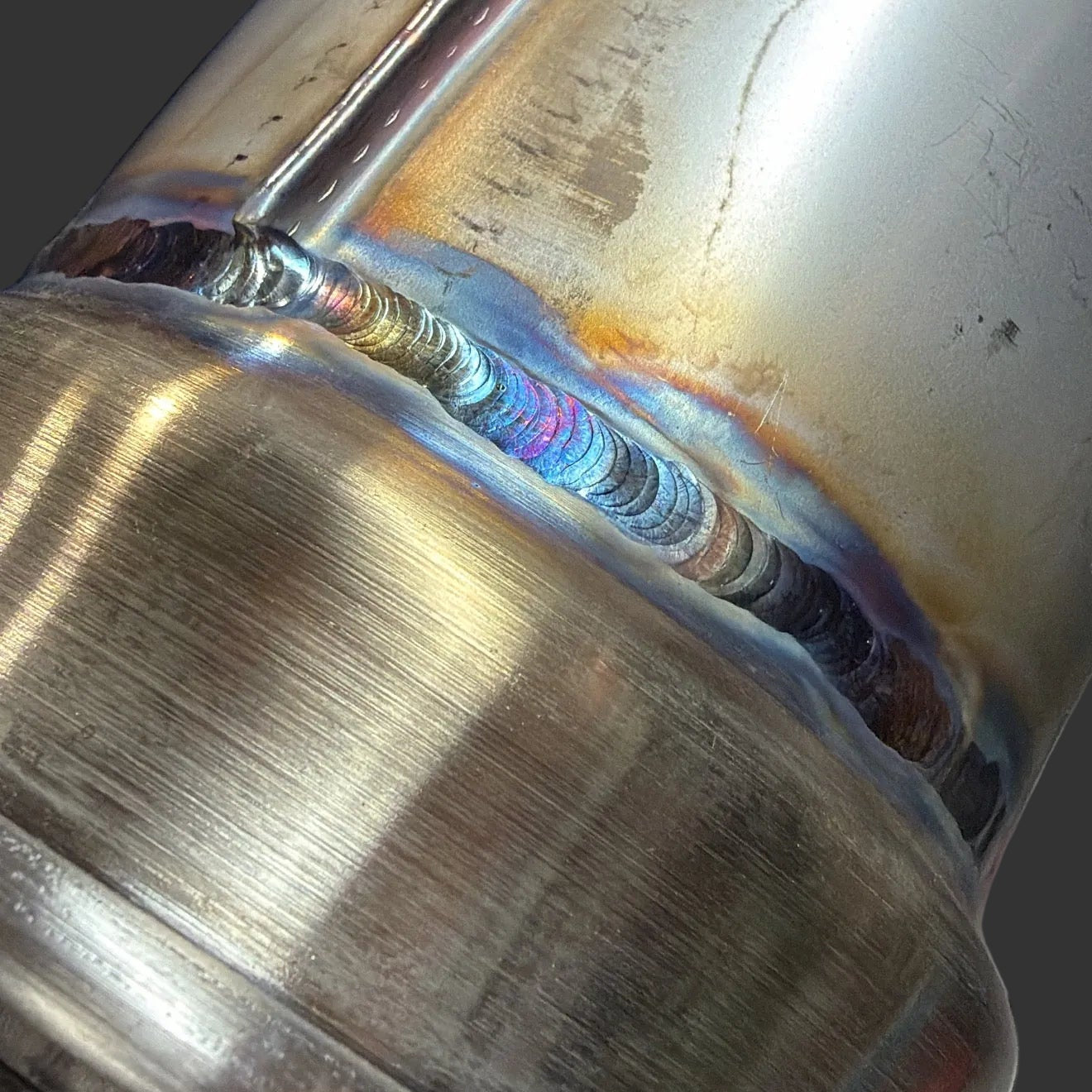 PJS Kawasaki 550 Gen 3 Half Pipe Exhaust system Welds