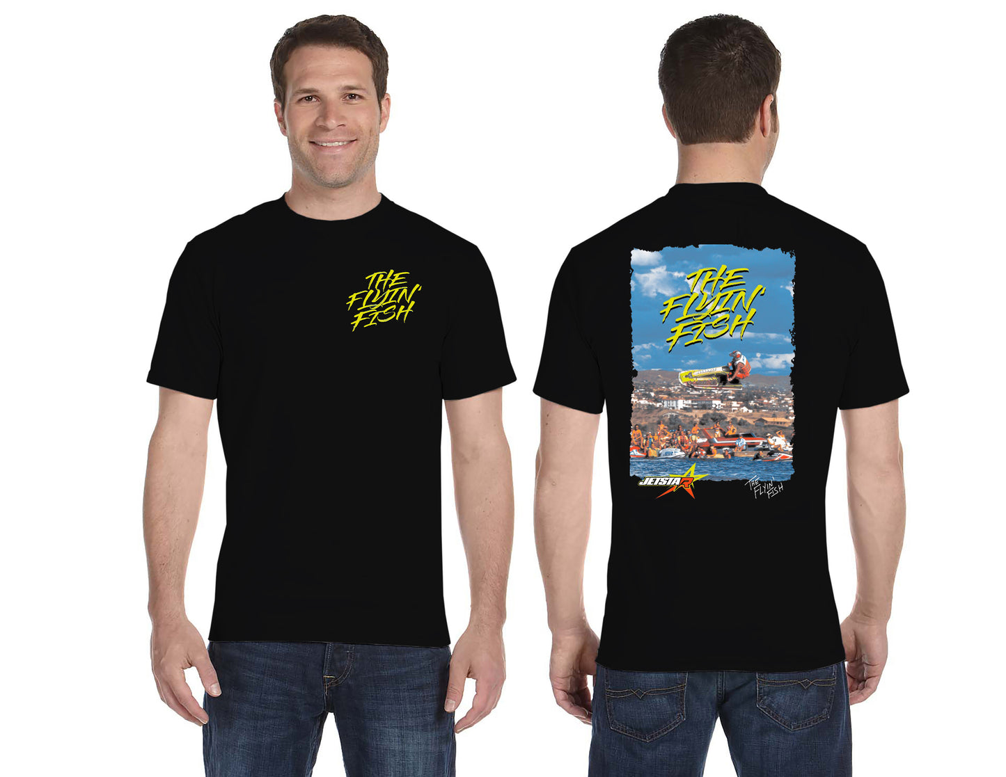 Chris " THE FLYIN FISH " Fischetti Signature Series Tee Shirts & Tank Tops