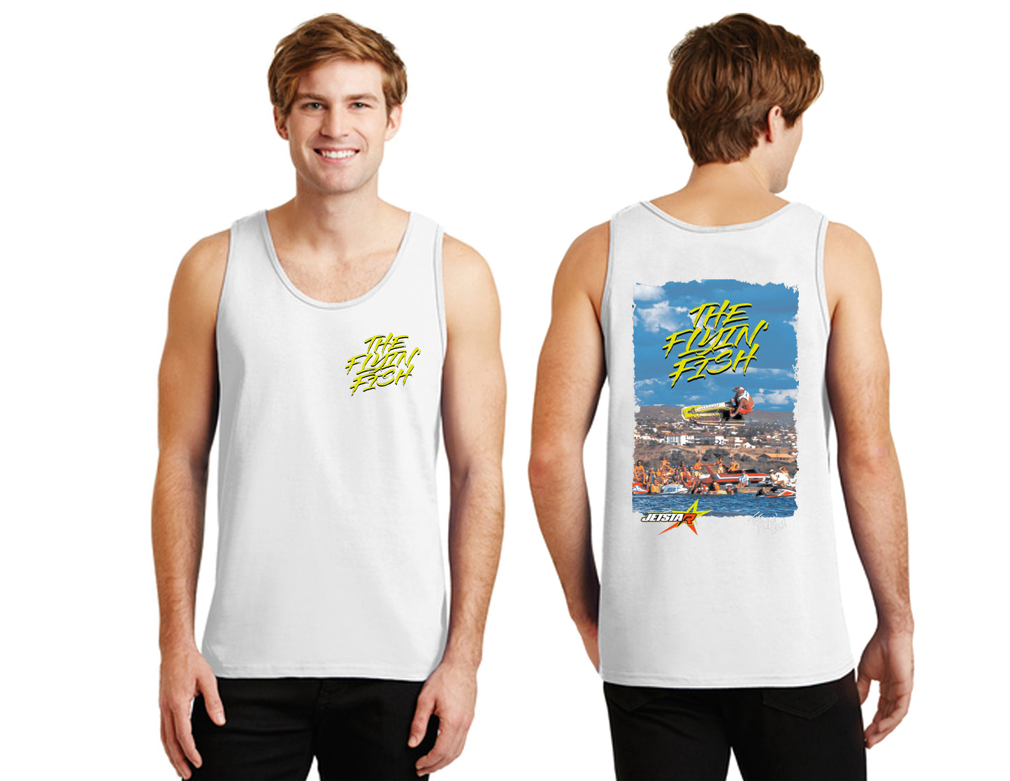 Chris " THE FLYIN FISH " Fischetti Signature Series Tee Shirts & Tank Tops