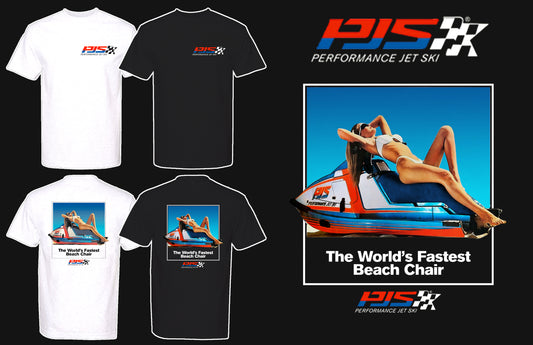 PJS X2 " WORLDS FASTEST BEACH CHAIR " Tee Shirts & Tank Tops